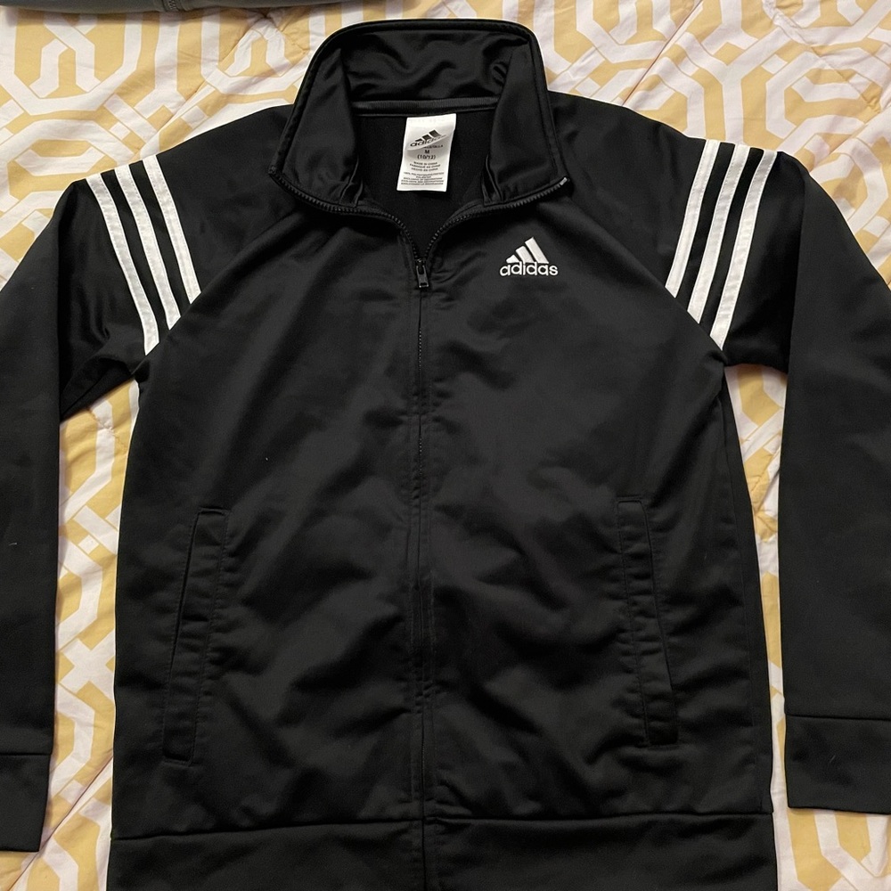 Boys adidas zip up jacket